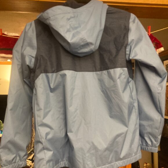 Youth Large Columbia Rainy Trails Fleece-Lined Jacket – Blue – Basically NWOT - Picture 5 of 5